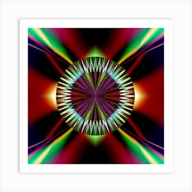 Artwork Fractal Allegory Art 1 Art Print