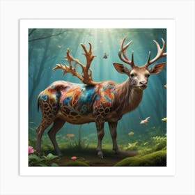 A Mystical Encounter Art Print