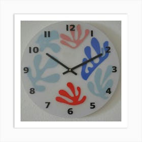 Wall Clock Art Print