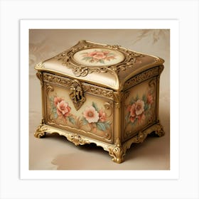 Victorian Jewelry Box 2 Art Print