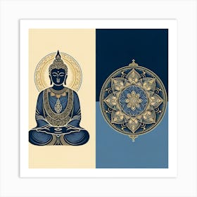 Buddha 88 Art Print