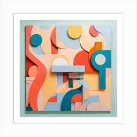 Abstract Painting 3 Art Print