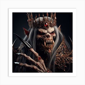 Dwarven Demon Art Print