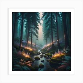 Shrouded Haven 2 Art Print