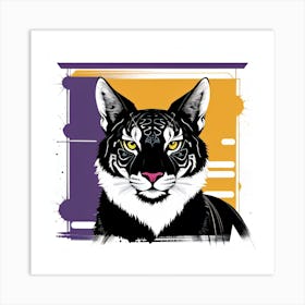 Lynx wolf Art Print