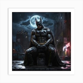 Batman Arkham City Art Print