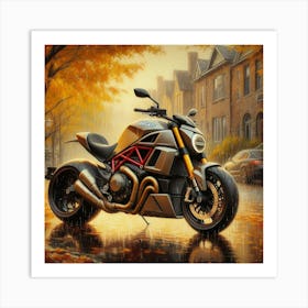 Ducati Diablo Art Print