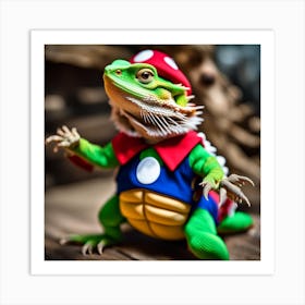 Toad Dragon Art Print