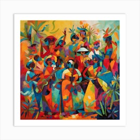 Group of People Art Print