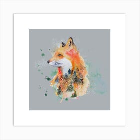 Fox.2 Art Print