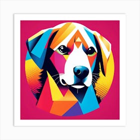 Dog Pop Art! Art Print