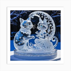 Ice Sculptures Art Print