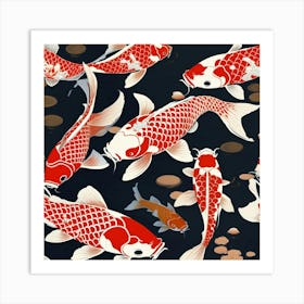 Koi Fish 3 Art Print