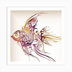 Fish Vector Art Print