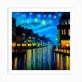 Light Shade Landscape Art Print