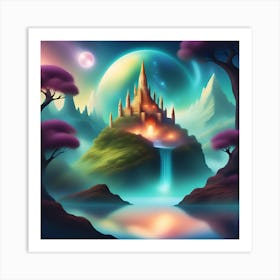 Fairytale Castle 2 Art Print