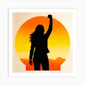 Woman'S Fist Art Print