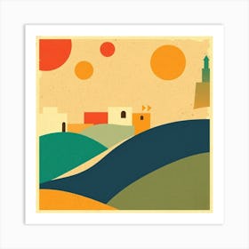 Landscape Of Israel Art Print