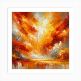 Abstract Painting 2 Art Print