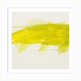 Yellow Fish Art Print