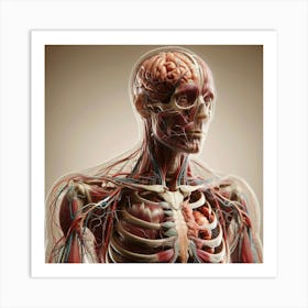 Human Anatomy Art Print