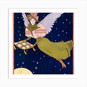 Angel Of The Night 1 Art Print