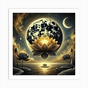 Lotus Flower 167 Art Print