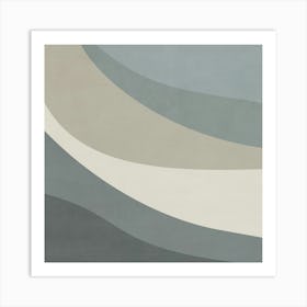 Abstract Waves - Tn01 Art Print