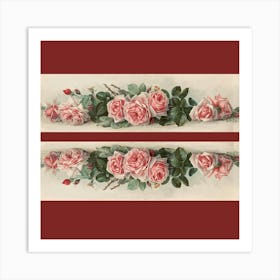 Vintage Roses 2 Art Print