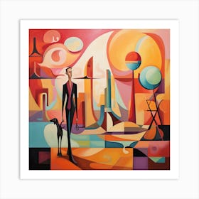 'Cityscape' 2 Art Print