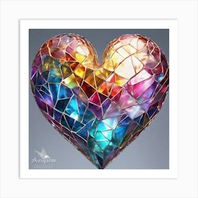 Heart Of Glass Art Print