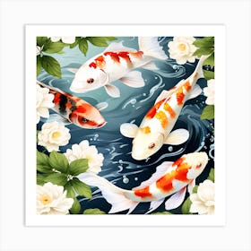 Koi carp 1 Art Print