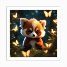 Red Panda Art Print