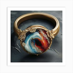 Ring fancy Art Print