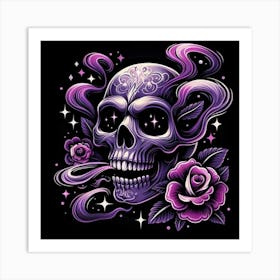 violet heaven Art Print