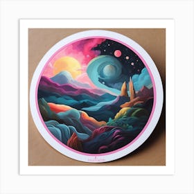 Saturn Art Print