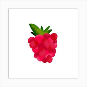 Raspberry  Art Print