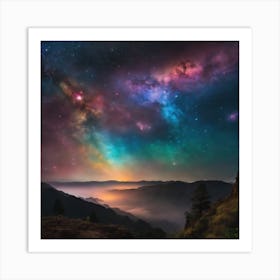 Milky Way Art Print