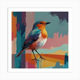 Robin 33 Art Print