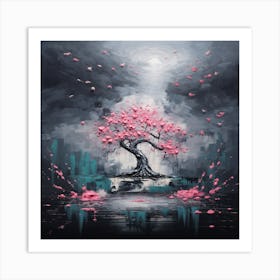 Sakura Tree 1 Art Print