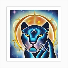 Pretty Panther Art Print