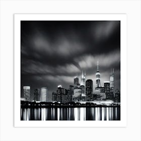 New York City Skyline 15 Art Print