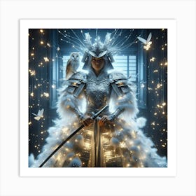 Samurai Warrior 4 Art Print