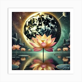 Lotus Flower 155 Art Print