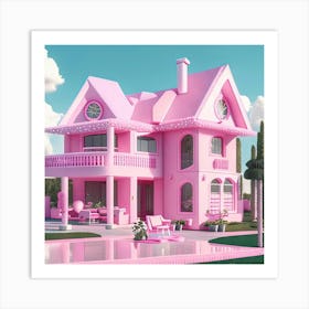 Barbie Dream House (896) Art Print