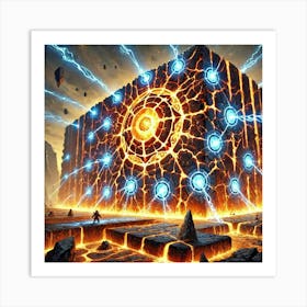 Geomancer Seismic Wall Art Print