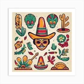 Day Of The Dead 37 Art Print