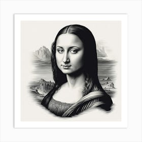 Mona Lisa Art Print