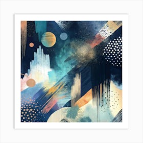 Abstract Painting 180 Art Print