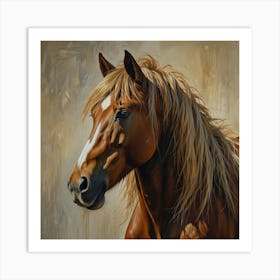 Horse Portrait 5 Art Print